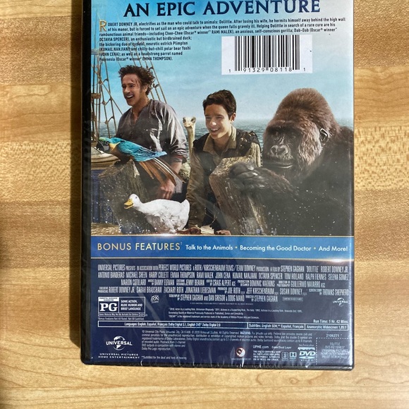 2 DVD Cats & Dogs  and Dolittle  NWOT - Picture 5 of 6